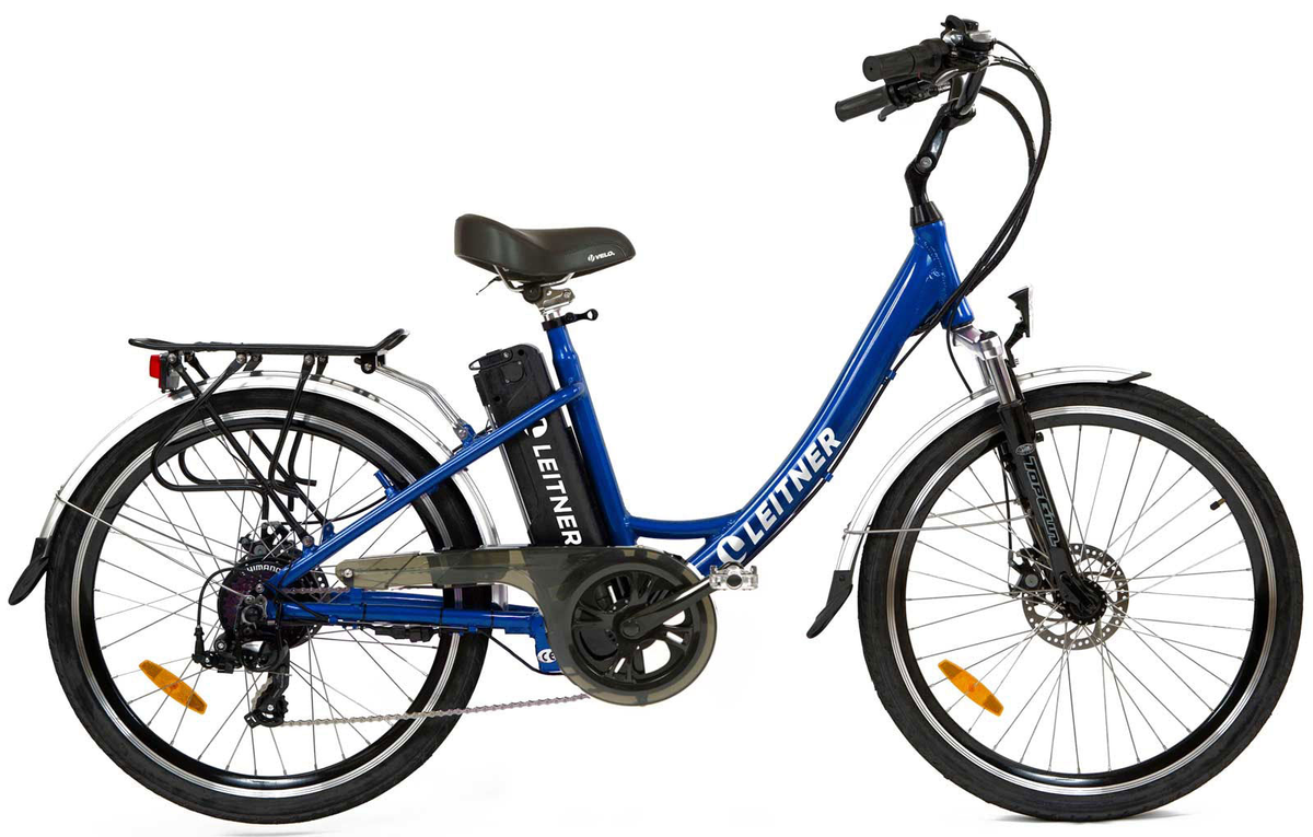 24”Step-Thru Ebike | Leitner Milan Cruiser